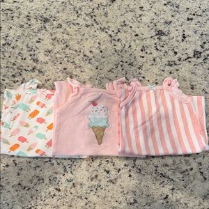 HB Sleeveless Body Suits 0-3M
